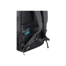 Urban Factory Heavee Travel Laptop Backpack 15.6" Black - Sac à dos pour ordinateur portable - 15.6" - noir (HTB15UF)_8